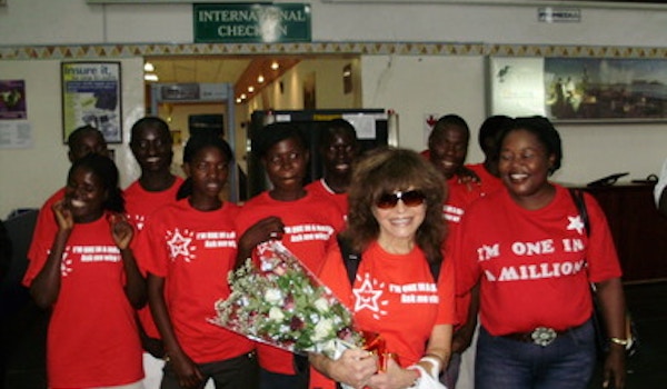 Christmas Day In Livingstone Zambia   Wendy & Street Orphans T-Shirt Photo